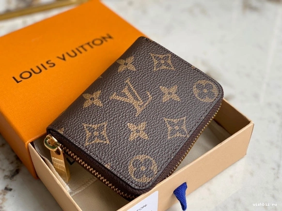 WIS VUITTON COIN ZIPPY PURSE LOUIS 0814